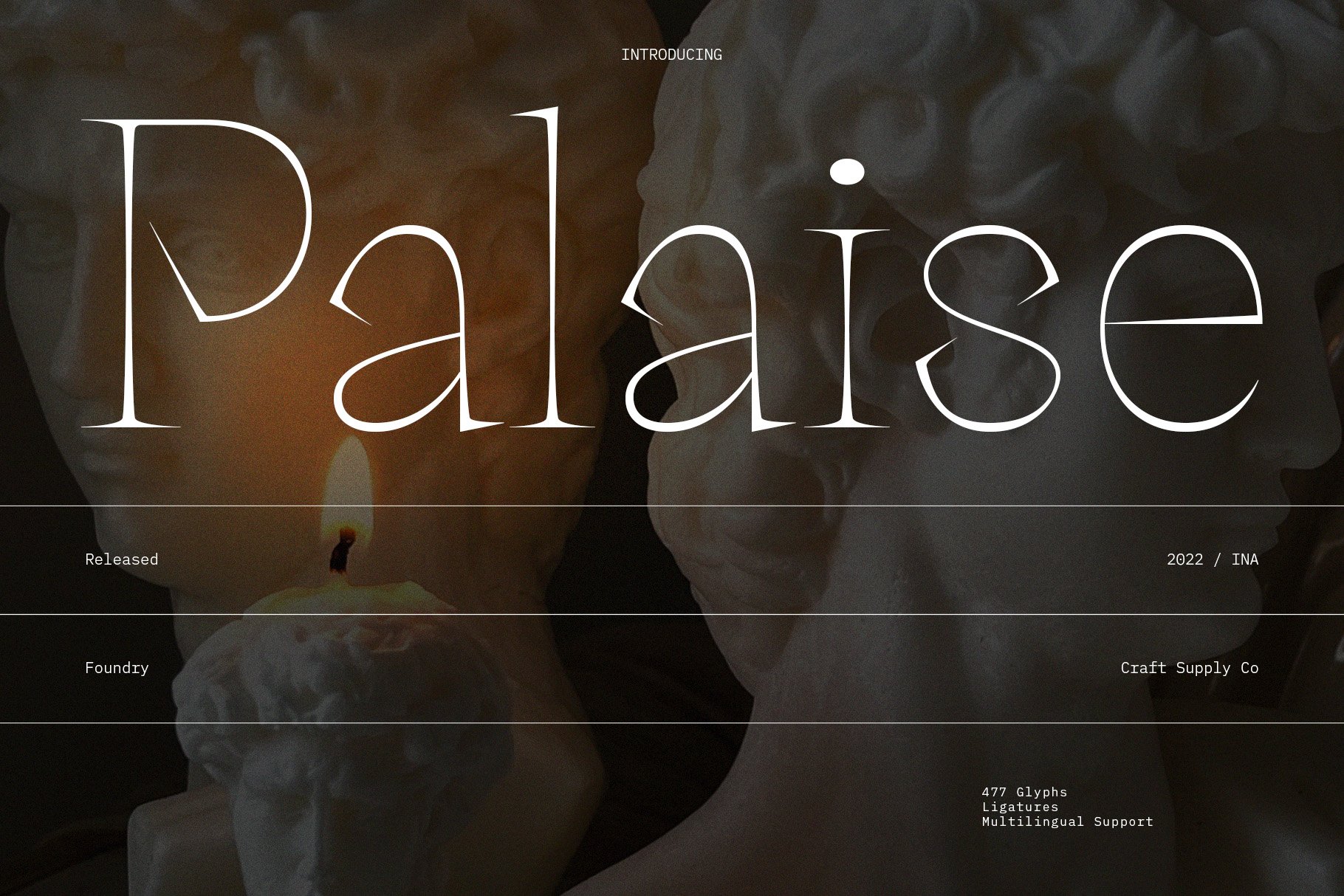 Palaise Font preview