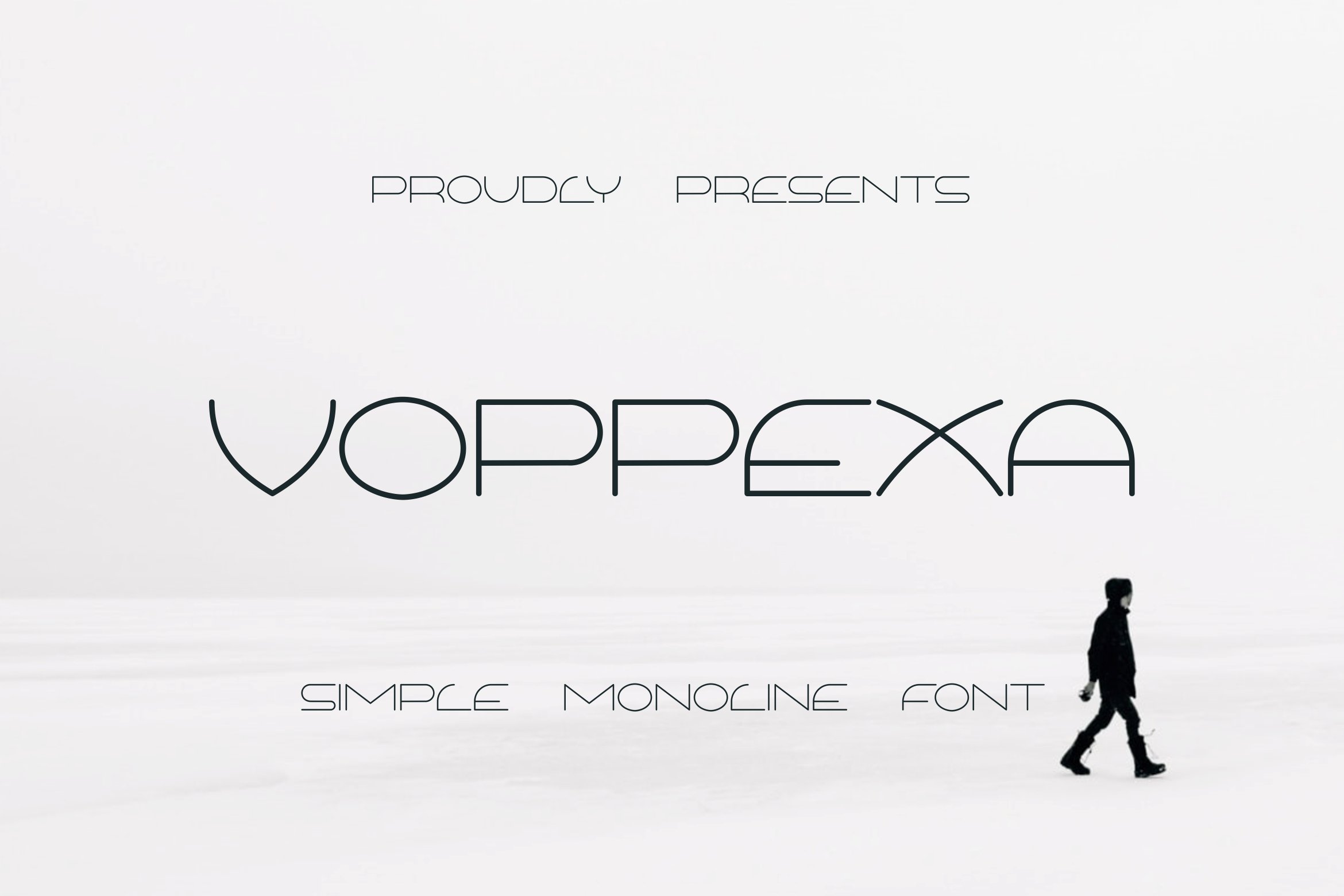 Voppexa Font preview