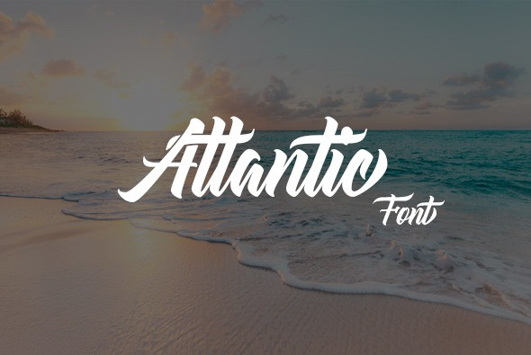Atlantic Font preview