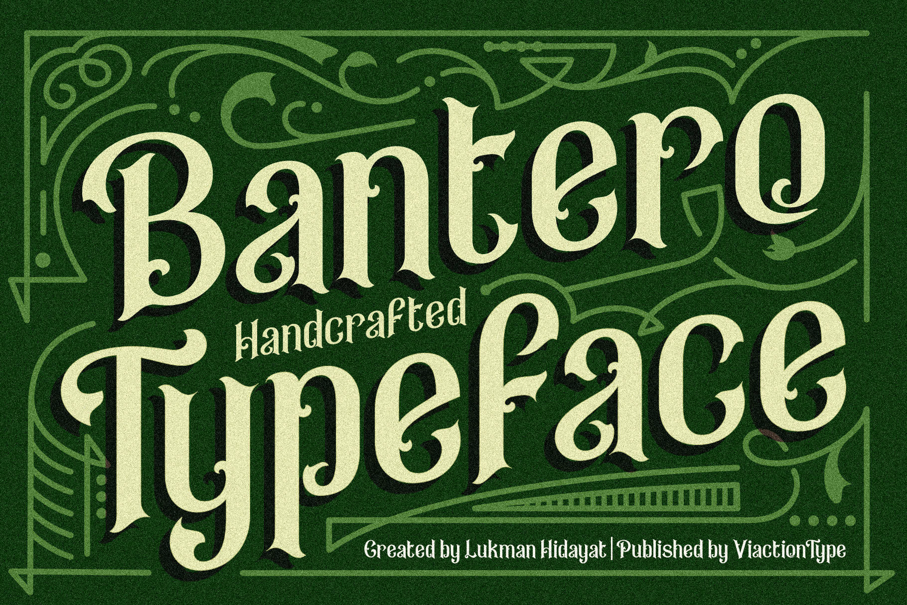 Bantero Font preview