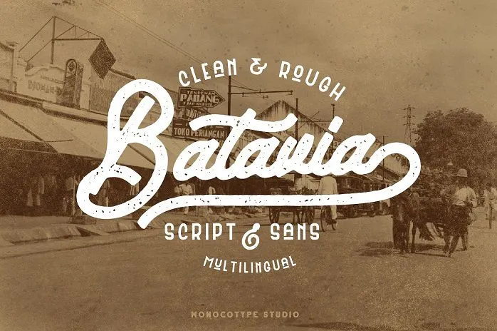 Batavia Font preview