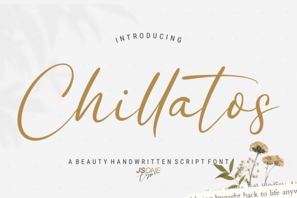 Chillatos Font preview