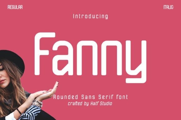 Fanny Italic Font preview