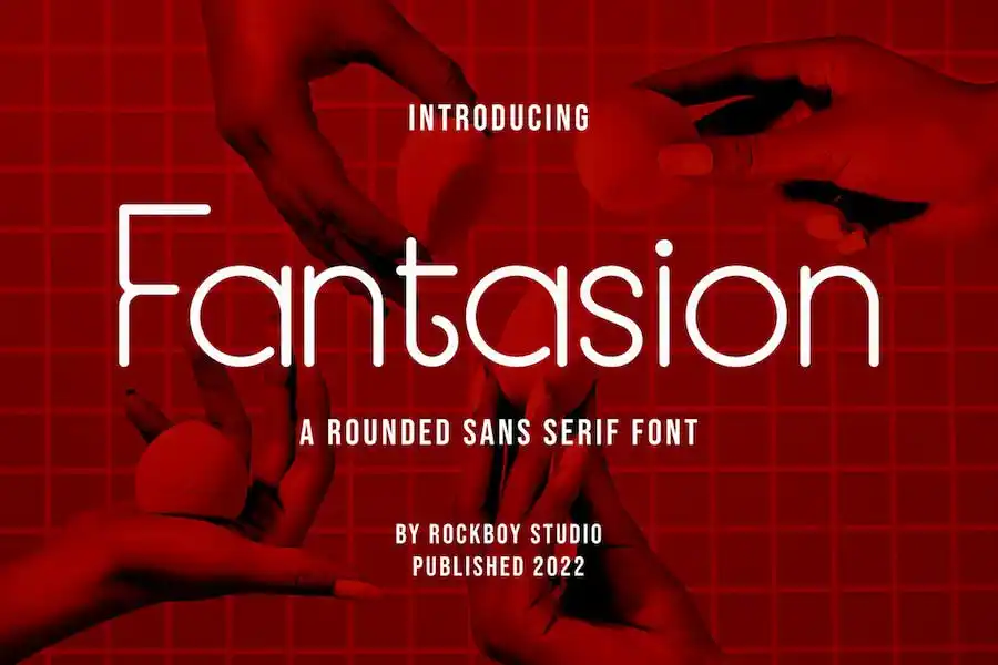 Fantasion Font preview