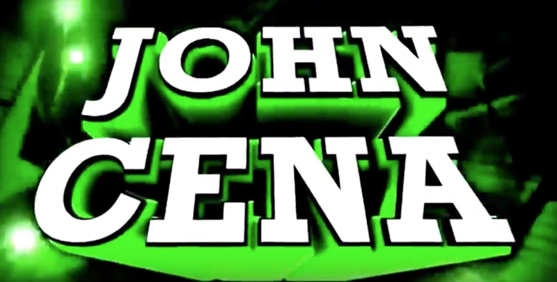 John Cenaaa Regular Font preview