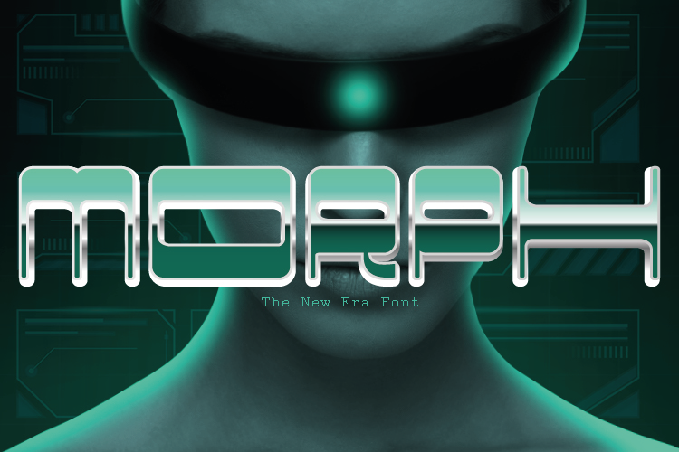 Morph Regular Font preview