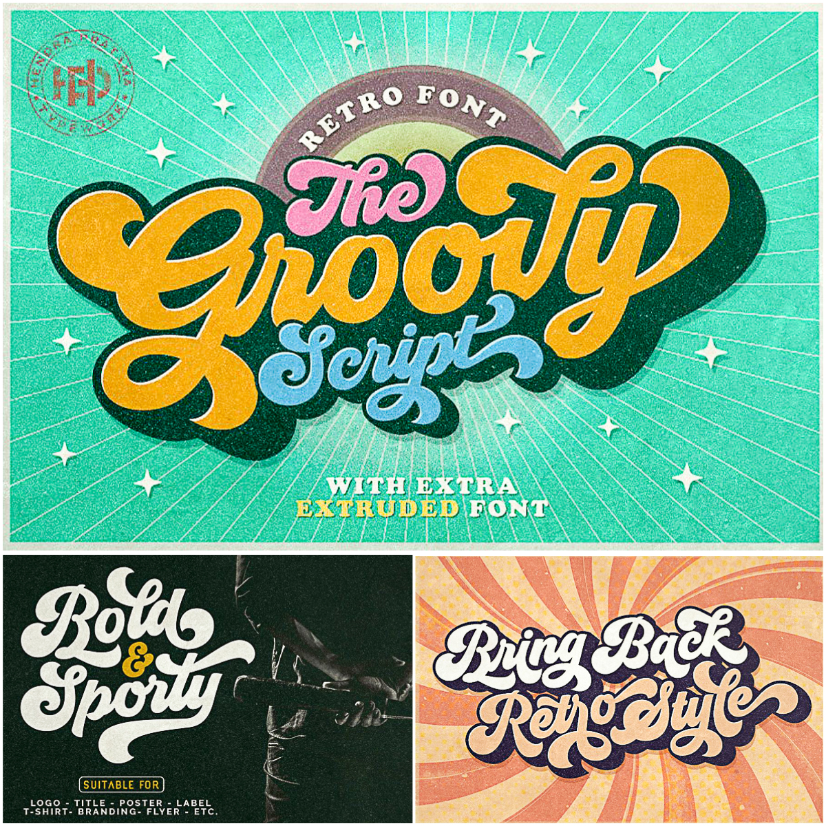 The Groovy Regular Font preview