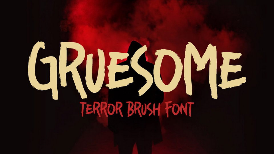 Gruesome Font preview