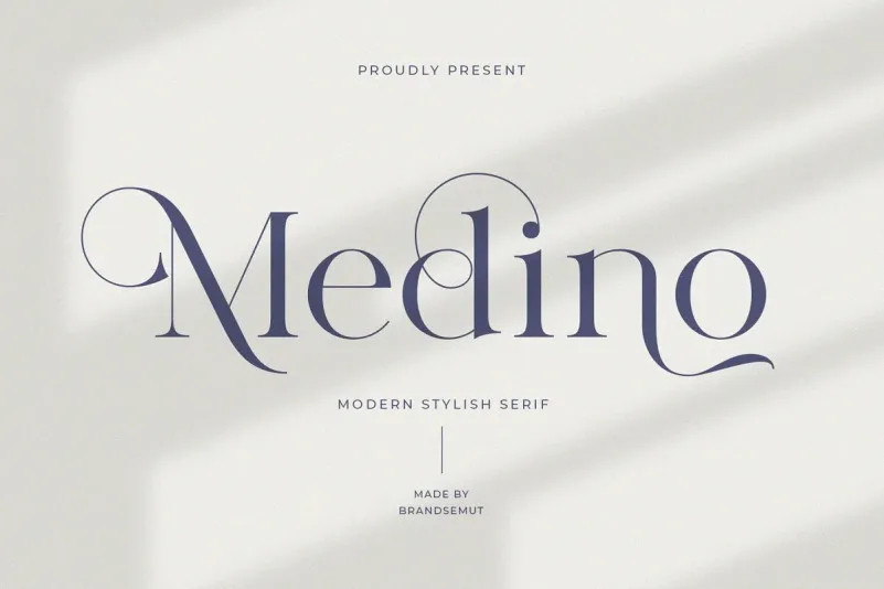 Medino Font preview