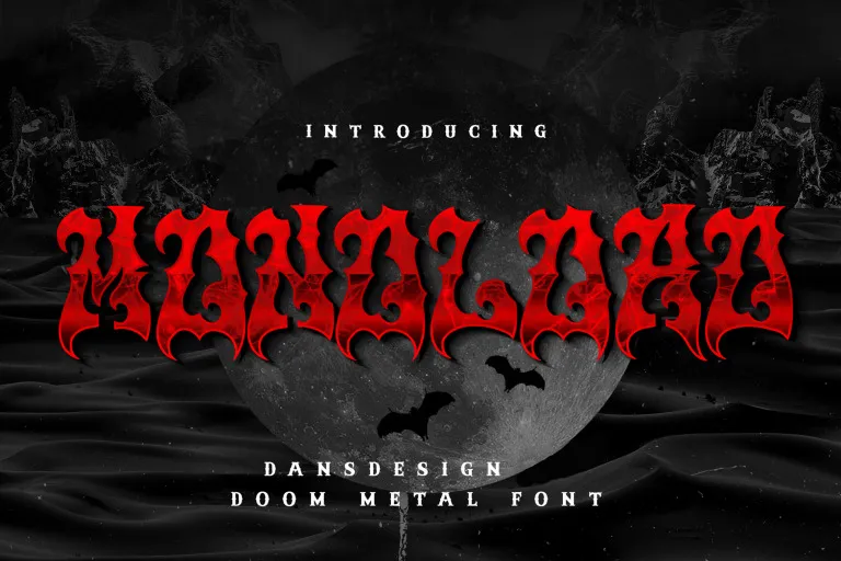 Monolord Font preview