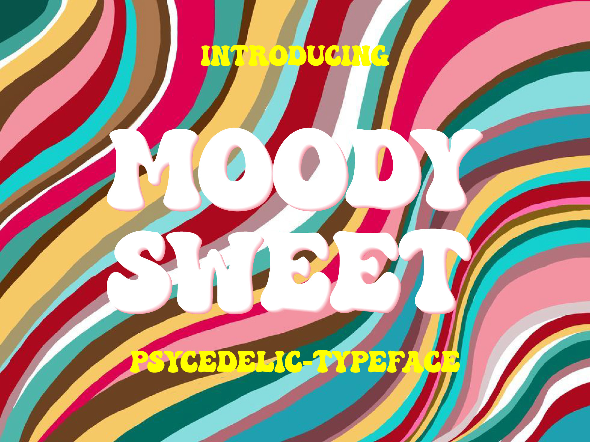 Moodysweet Font preview