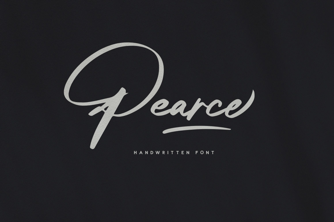 Pearce Font preview