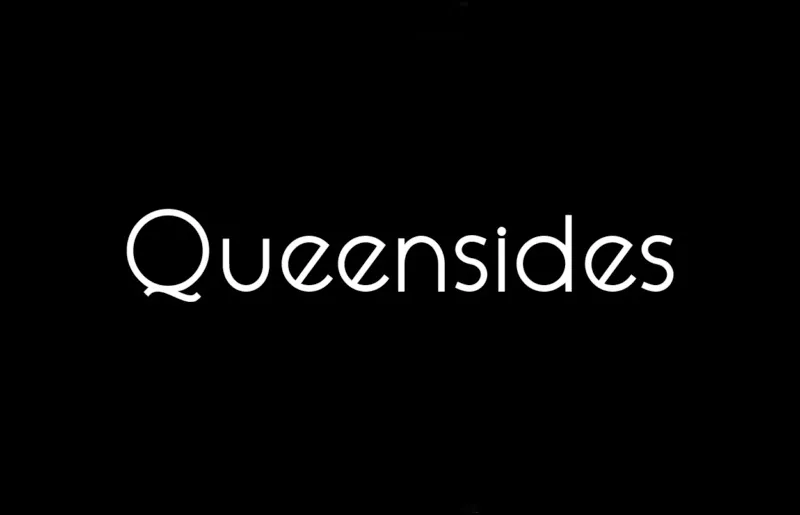Queensides Font preview