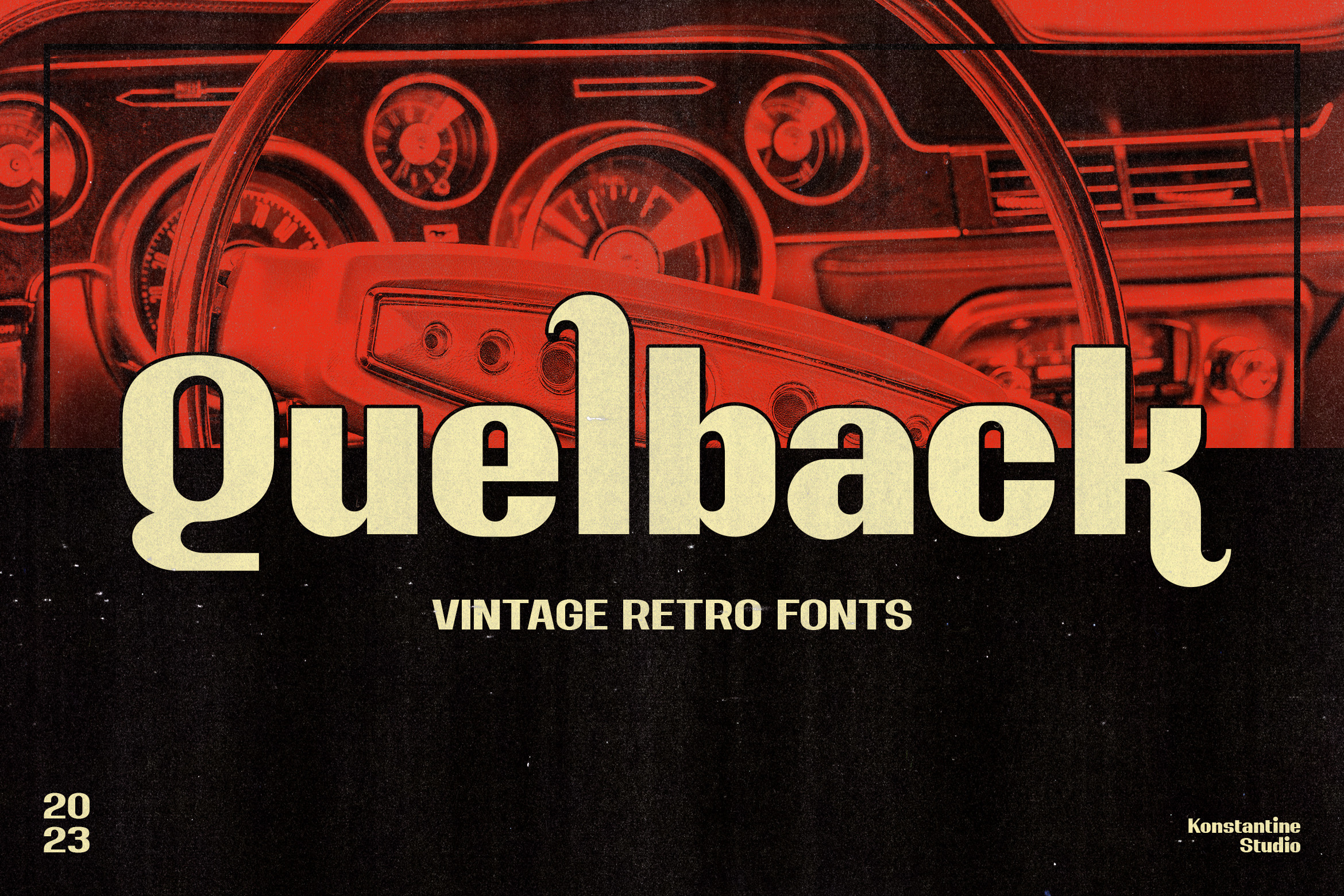 Quelback Font preview