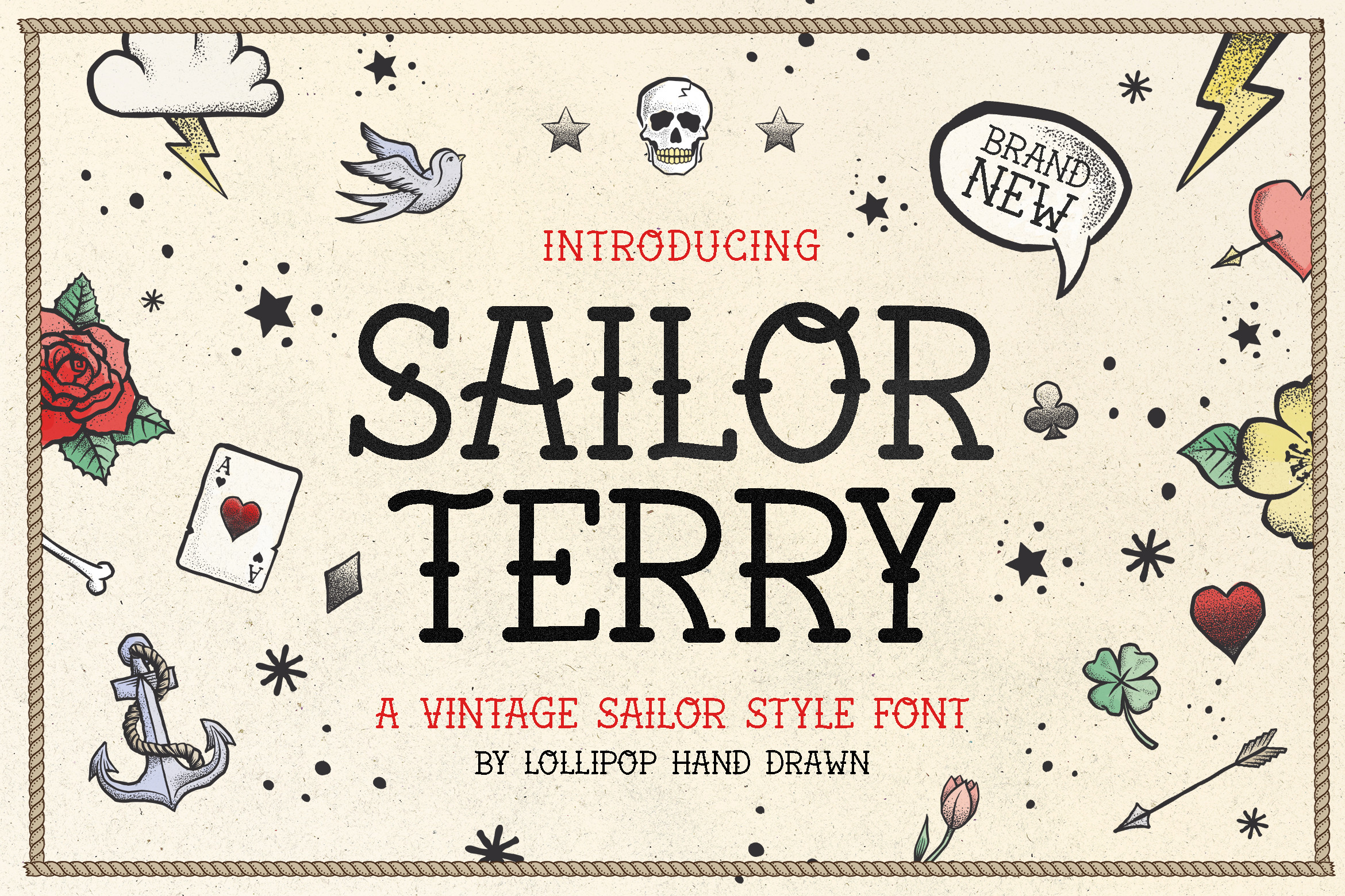 Sailor Terry Font preview