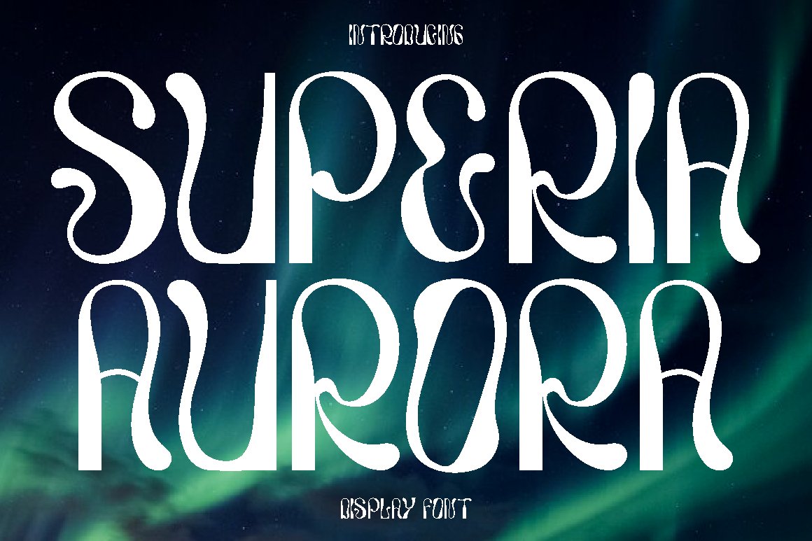 Superia Aurora Font preview