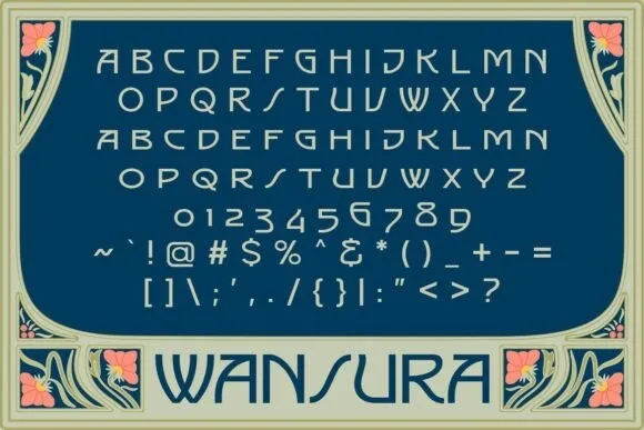 Wansura Regular Font preview