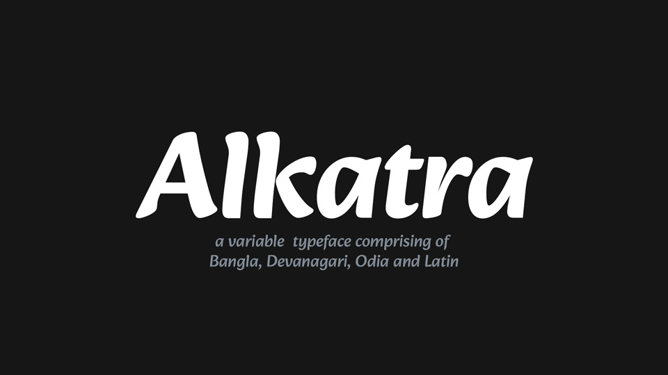 Alkatra Font preview