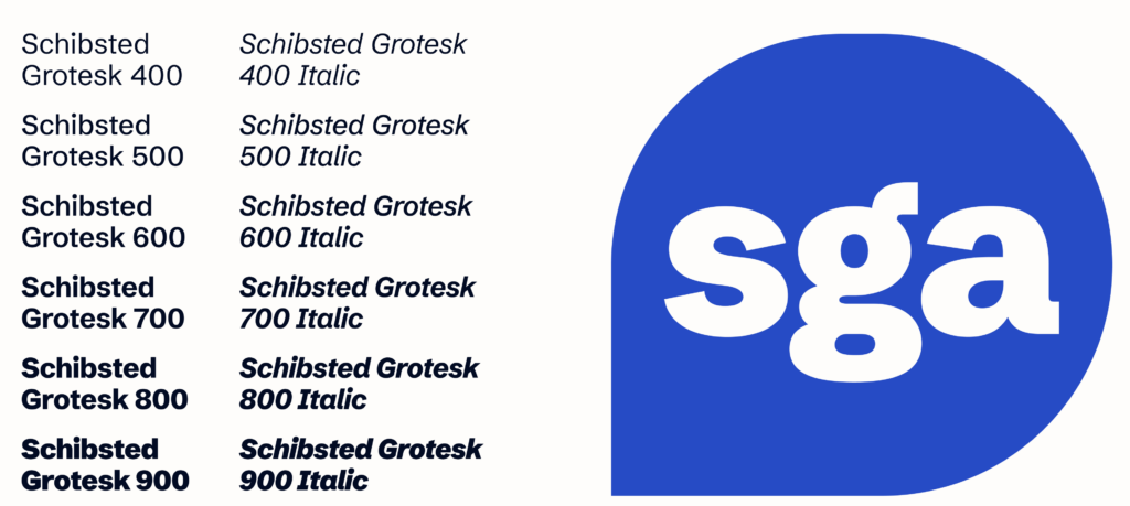 Schibsted Grotesk Font preview