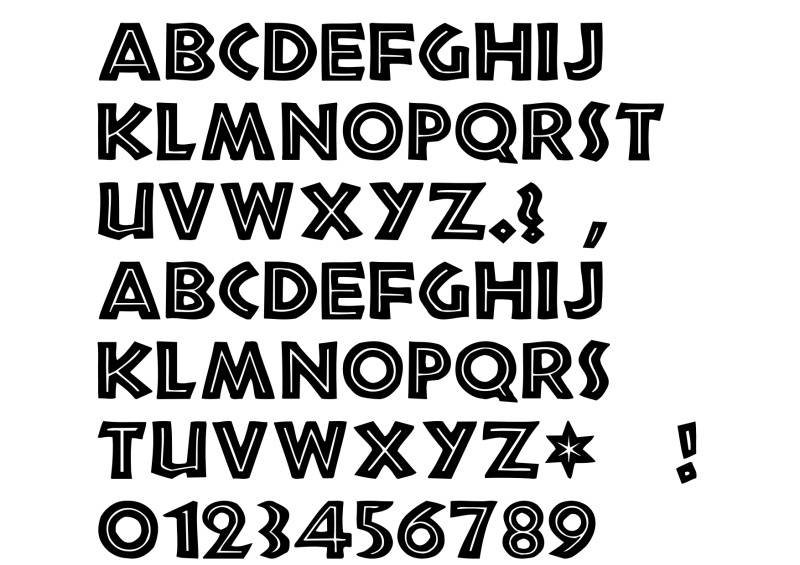 African Jungle Font preview