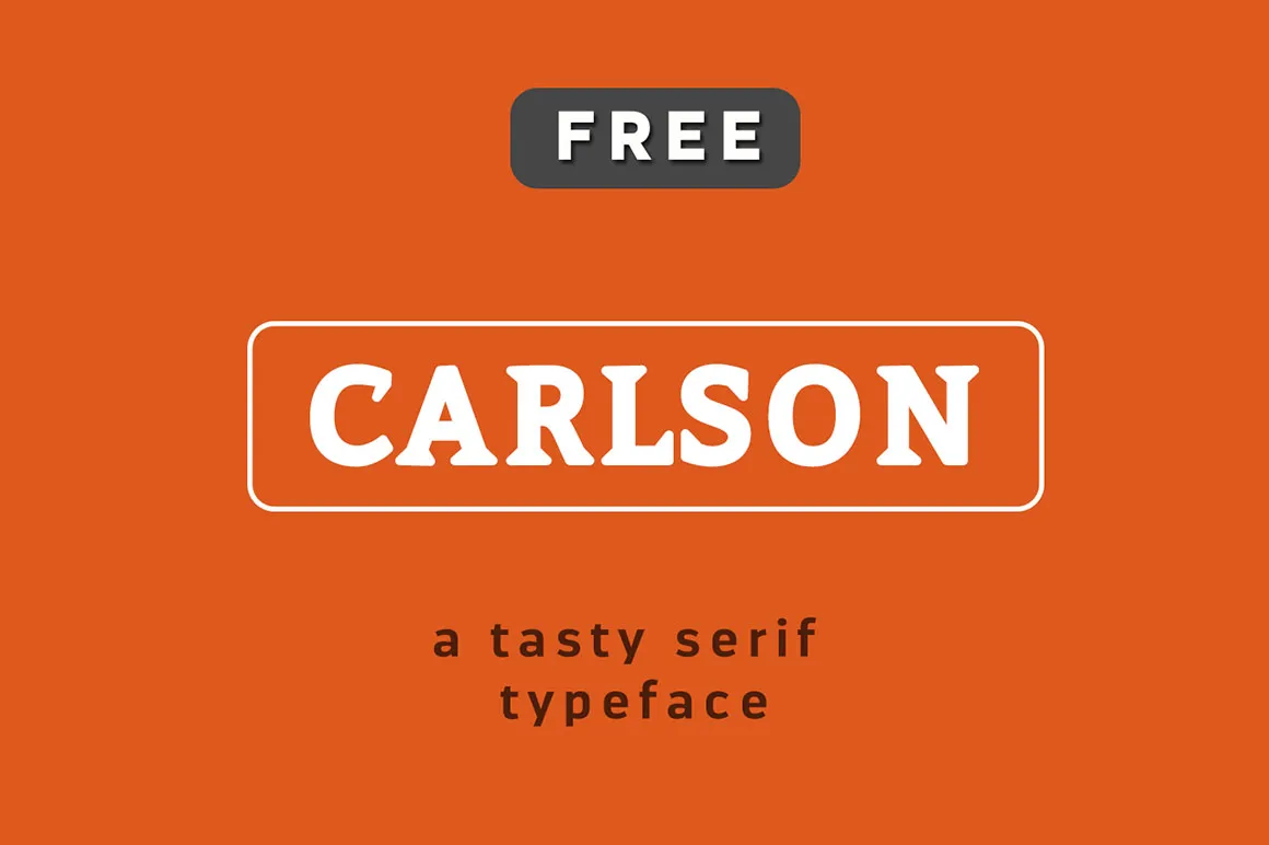 Carlson Font preview