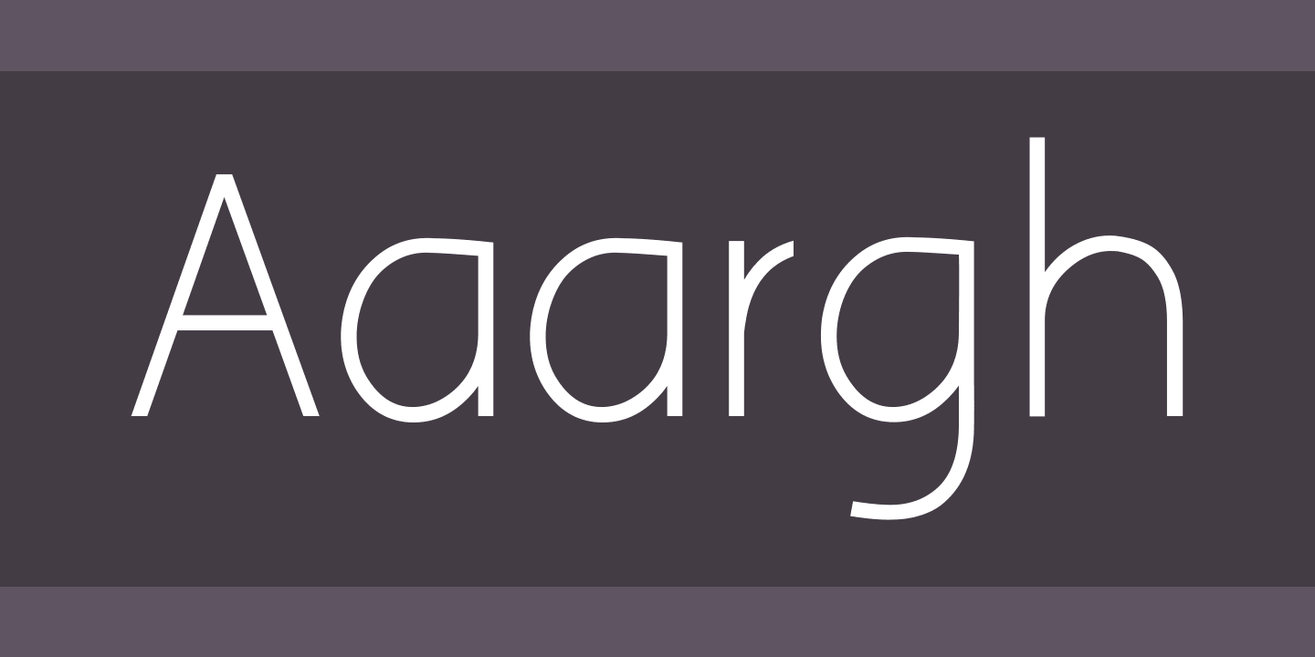 Aaargh Font preview