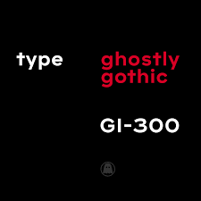 Ghostly Gothic Font preview