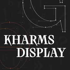 Kharms Display Regular Font preview