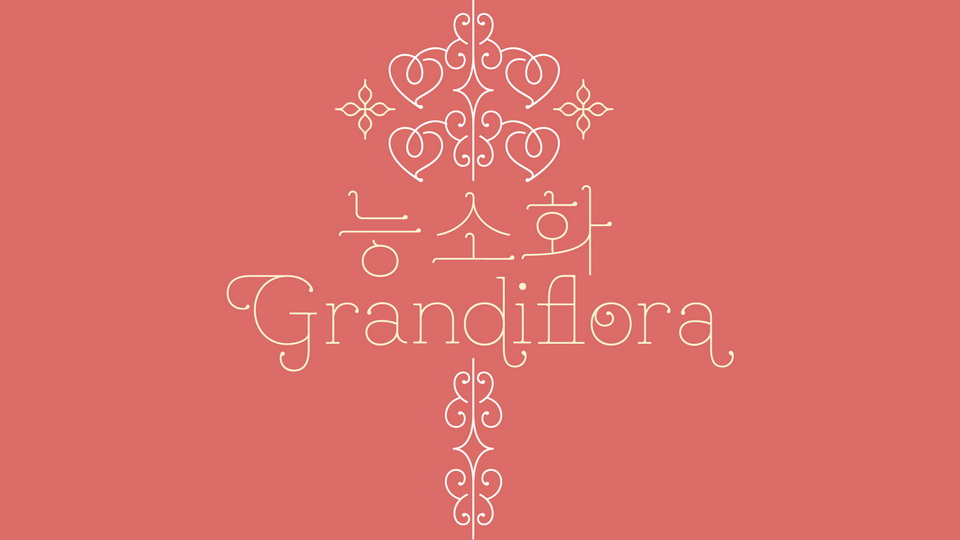 Grandiflora One Font preview