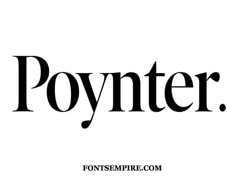 Poynter Old Style Font preview