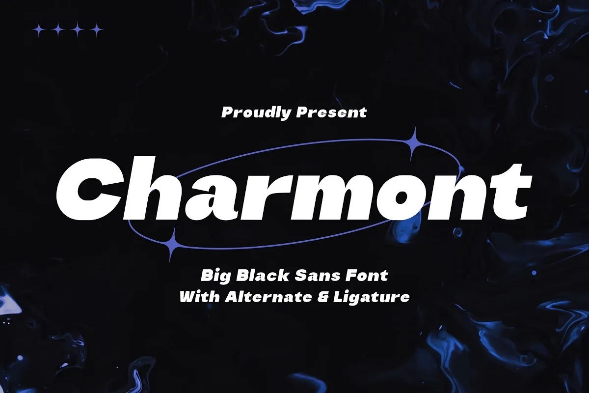 Charmont Font preview