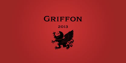 Griffon Light Font preview