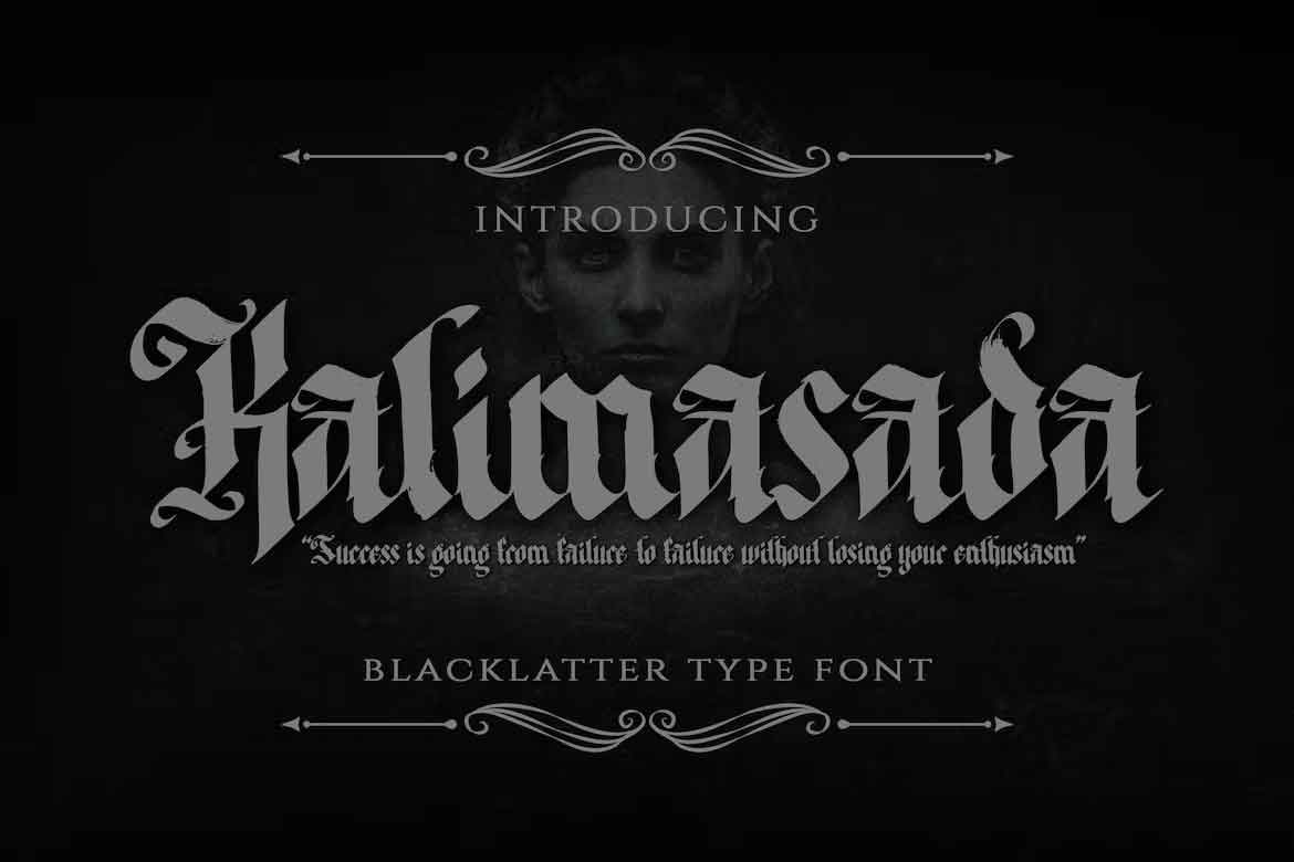 Kalimasada Font preview