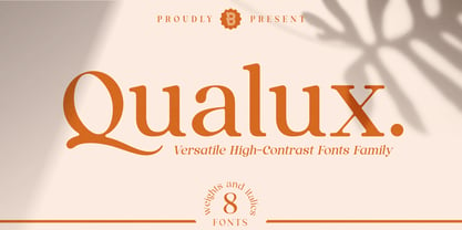 Qualux Light Italic Font preview