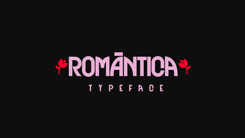 Romantica Font preview