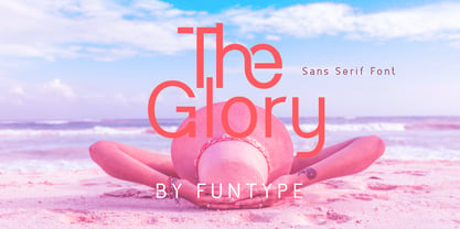 The Glory Regular Font preview