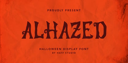 Alhazed Font preview