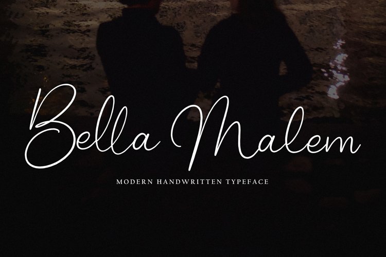 Bella Malem Font preview
