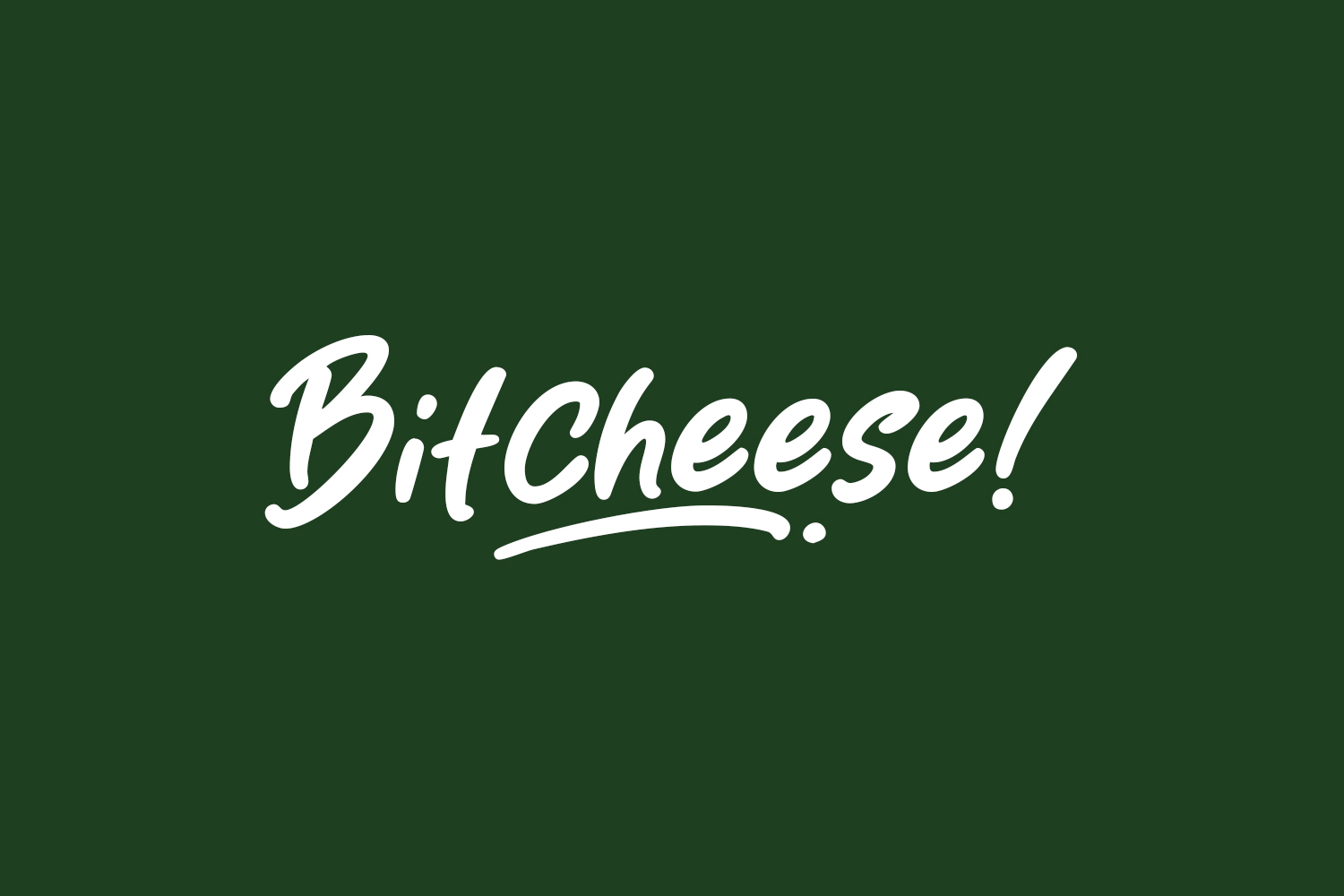 Bitcheese Font preview