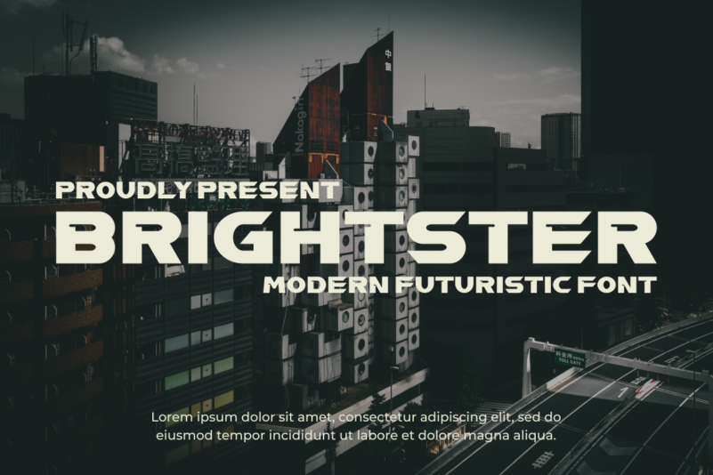 Brightster Bold Font preview