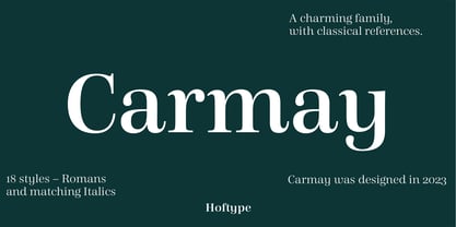 Carmay Font preview