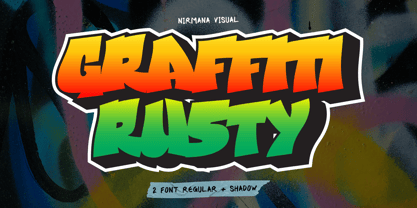 Graffiti Rusty Font preview