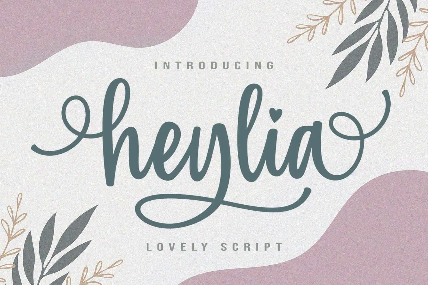 Heylia Regular Font preview