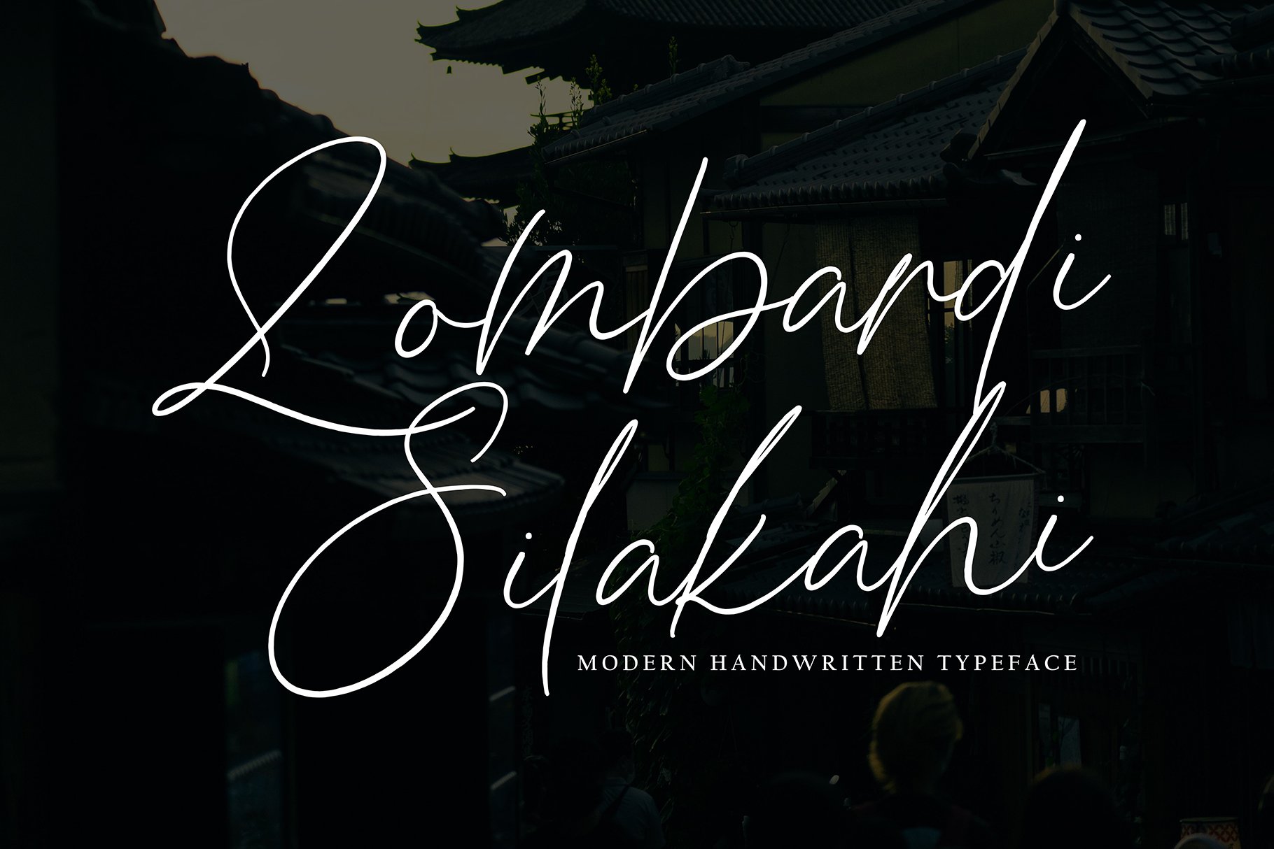 Lombardi Silakahi Font preview
