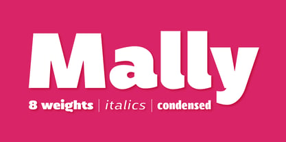 Mally Font preview