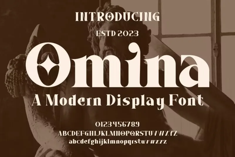 Omina Font preview
