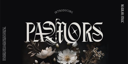 Pamors Font preview
