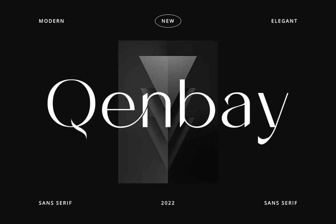 Qenbay Regular Font preview