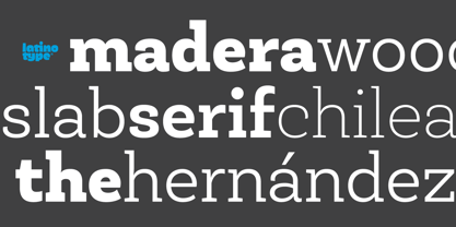 Roble Thin Font preview