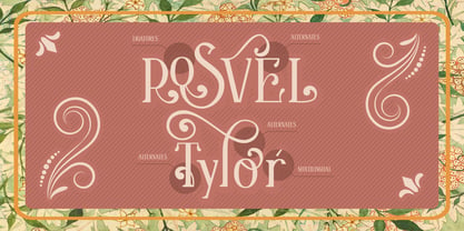 Roseva Regular Font preview